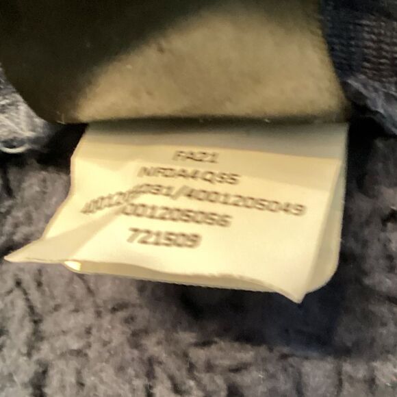 THE NORTH FACE SIZE XS BLUE GROVELAND SHERPA JACKET FLUFFY  FA21 - Picture 10 of 10